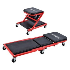 Chariot de garagiste et siège