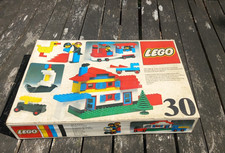 LEGO BOITE VIDE n° 30 années 70 coffret en bon état, boite seule, voir photos.
