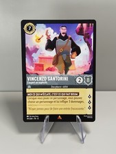 Carte LORCANA FR - Chapitre 8 197/204 Vincenzo Santorini Rare non Foil Neuf