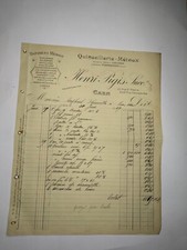 Facture Quincaillerie