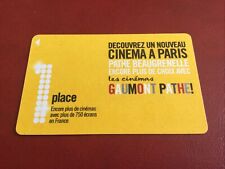 TELECARTE CARTE CINEMA GAUMONT, GAUMONT PATHÉ, PATHÉ. VERSO 1