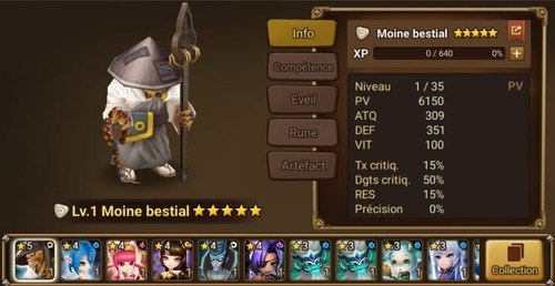 Compte summoners war global - compte,