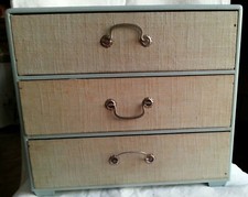 Vintage belle paire de commodes jouet de poupées années 60-70  en très bon état 