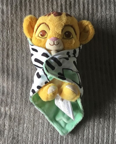 Peluche doudou roi lion simba - peluche,