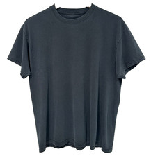 S/M Vtg 90s Faded Black Blank