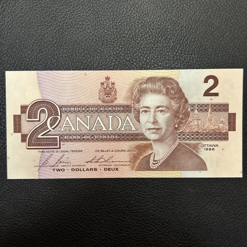 Canada billet dollars 1986 - -,