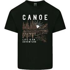 Aventure En Canoë Canoë Kayak T-Shirt En Coton Pour Hommes