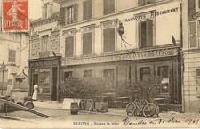 CARTE POSTALE BAR TABAC BEZONS - LE BUREAU DE TABAC