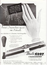 Publicité ancienne montres multi Kody à transformation 1949 issue de magazine