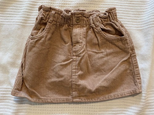 Jolie jupe velours beige - velours,