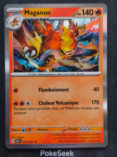 Carte pokemon maganon - pokemon,