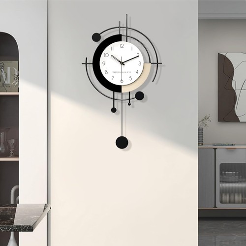 Horloge murale design géante