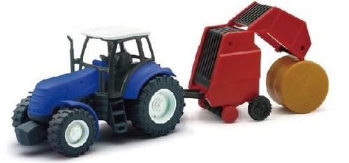 Newray tracteur bleu - newray,,