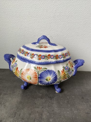 Ancienne soupiere ovale - ancienne,
