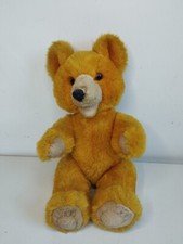 Ours en peluche ancien années 50-60 articulé 27cm