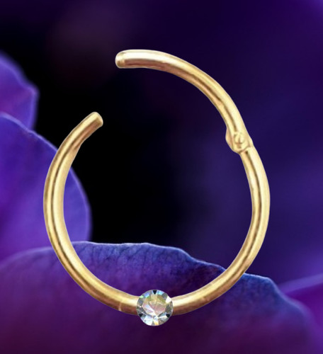 Piercing clicker boucle - clicker,