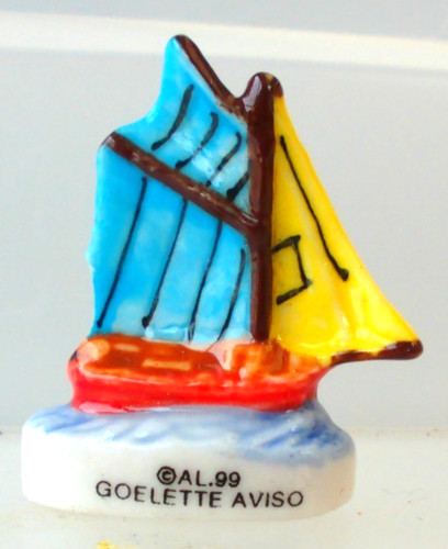 Feve bateau voilier al 99 - bateau,