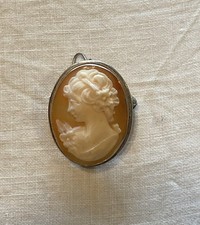 Pendentif Broche Camée Ancien