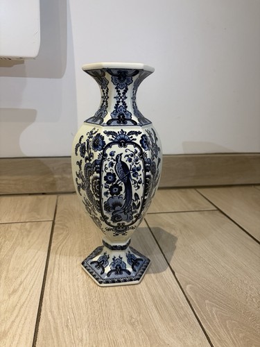 Boch delft vase faïence - delft, en