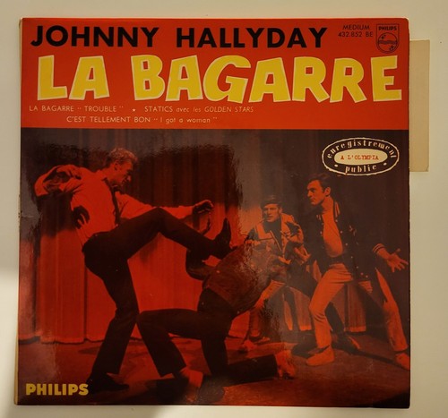 Johnny hallyday bagarre ep - la,
