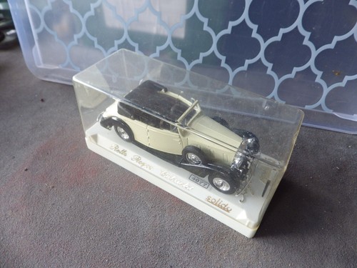 Solido rolls royce - solido, cabriolet