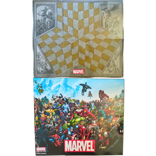 Marvel chess jeu - echec, plateau