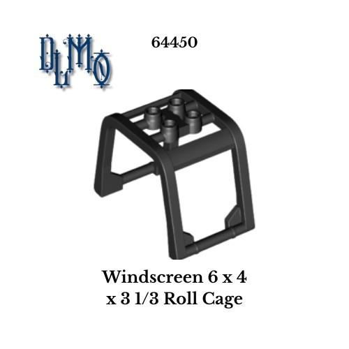 Lego windscreen 6x4x3 3 - lego, 1x