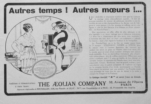Publicité presse 1914 le - , de