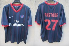 Maillot PSG PARIS SAINT-GERMAIN 2010 PASTORE n°27 shirt NIKE camiseta trikot XL