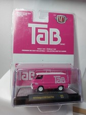M2 machine 1/64 ?? 1970 DODGE  A100 Panel Van "T A B" Edition Limitée 