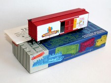 TRES RARE! ROUNDHOUSE HO 3805 WAGON TRANSPORT ANIMAUX CIRQUE CIRCUS CLOWN ANIMAL