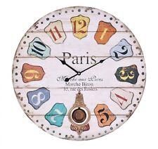 Horloge Murale PVC Pendule