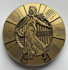 Médaille de table en bronze