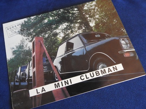 Catalogue austin mini clubman - austin,