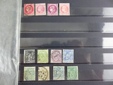 Lot de timbres anciens France