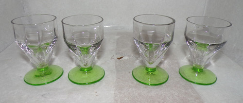 Lot anciens petits verres - lot, 4