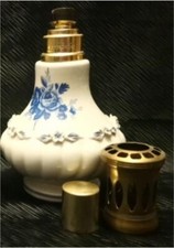 Lampe Berger Capo Dimonte CM motifs bleus porcelaine