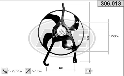 Ventilateur refroidissement - ventilateur, (refroidissement