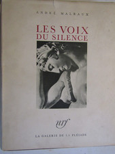 André MALRAUX - Les voix du silence - NRF Galerie de la Pléiade 1952