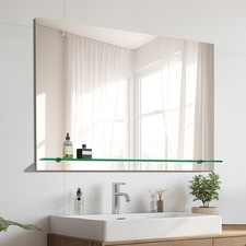 Miroir de salle de bain avec étagère avec stockage60x80/70x50/60x45cm
