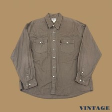 Chemise En Jean Unie Vintage
