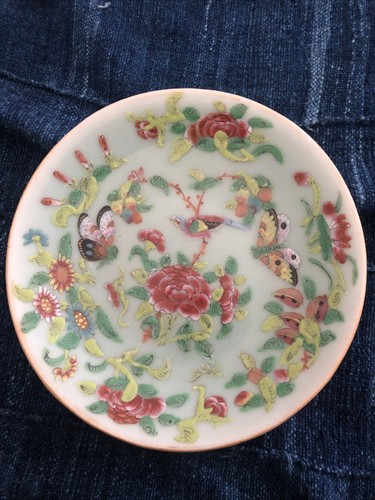 Assiette chinoise ancienne - assiette,