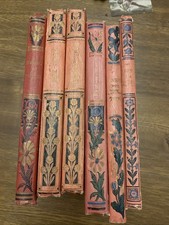 6 Livres Ancien, Fin 19eme Siècle 