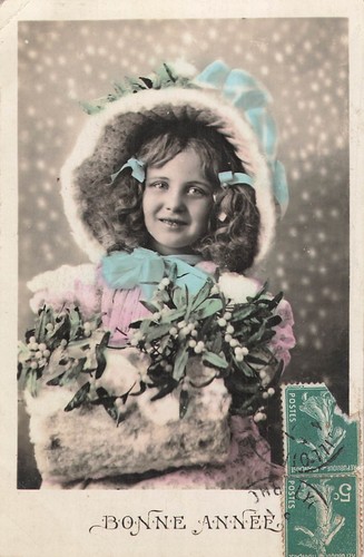 Bonne annee petite fille - bonne,