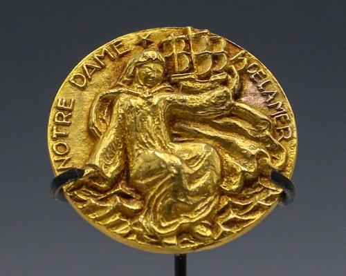 Rare médaille notre dame de - dame,