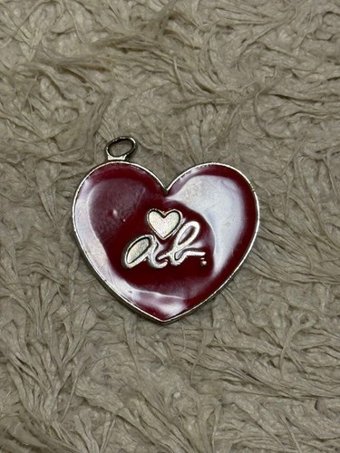 Agnes voyage heart charm - agnes, red