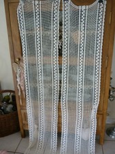 Paire rideaux dentelle - de,