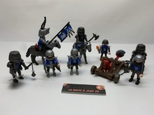 ♠️Playmobil - Chevalier Lot De 7 Chevaliers - Aigle Bleu - Accessoires ♠️