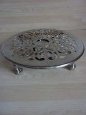 Ancien chauffe plat en métal