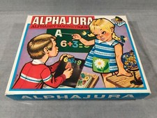Alphajura alphabet magnétique Jeujura incomplet vintage rare